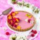 Tarta z kokosowo-malinową panna cottą Tarta z kokosowo-malinową panna cottą