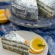 Tort makowo - pomarańczowy Tort makowo - pomarańczowy