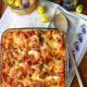 Warzywna lasagne z bakłażanem i cukinią Warzywna lasagne z bakłażanem i cukinią