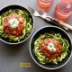 Zoodles z cukinii z sosem pomidorowym Zoodles z cukinii z sosem pomidorowym