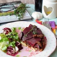 Buraczkowa tarta tatin