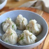 Chinkali, gruzińskie pierogi z mięsem