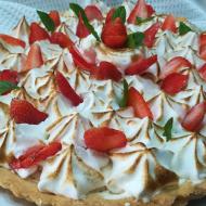 Crostata z włoską bezą