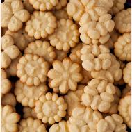 Cytrynowe ciastka z maszynki