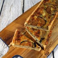 Francuska tarta grzybowa z dwoma serami