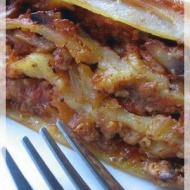 Lasagne z sosem mięsnym
