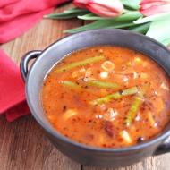 Minestrone z chorizo