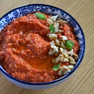Muhammara - pasta z pieczonej papryki i orzechów
