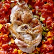 Ossobucco alla milanese - gicz cielęca duszona w warzywach