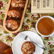 Owsiane muffiny z gruszkami