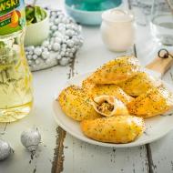 Pieczone pierogi wigilijne