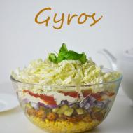 Prosta Sałatka Gyros