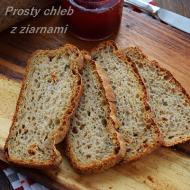Prosty chleb z ziarnami