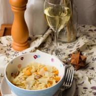 Risotto z dynią i kasztanami