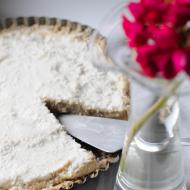 Tarta Raffaello na zimno (wegańska)