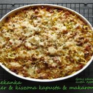 Zapiekanka z Kasslerem, kiszoną kapustą i makaronem