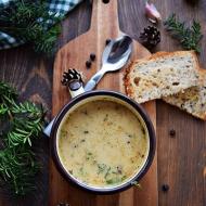 Zupa grzybowo – serowa