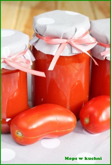 Zdjęcie - Przecier pomidorowy - Przepisy kulinarne ze zdjęciami